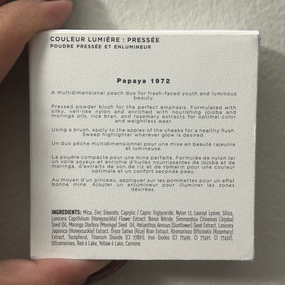 ✨NWT KOSAS Pressée Multidimensional Peach Duo - Papaya 1972 - Picture 3 of 5